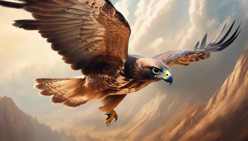 symbolism of the biblical hawk