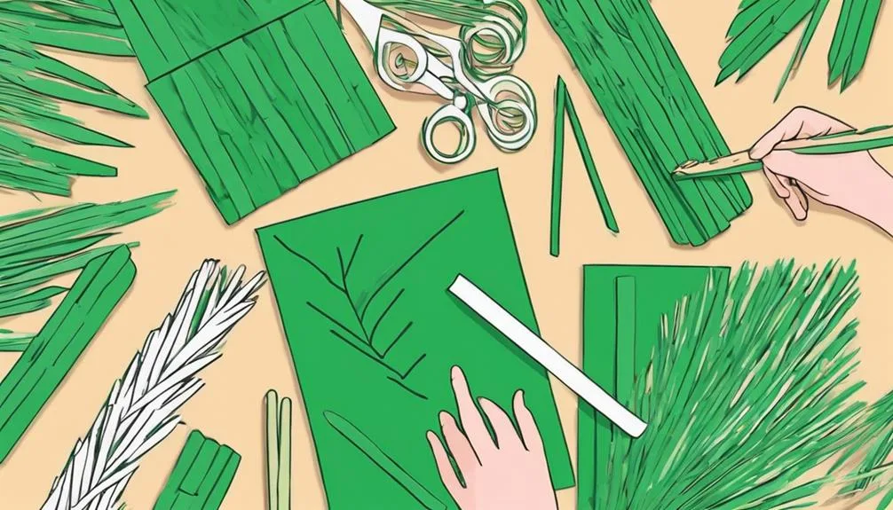 creative palm leaf crafts