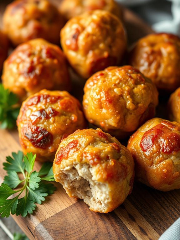 savory turkey meatballs recipe