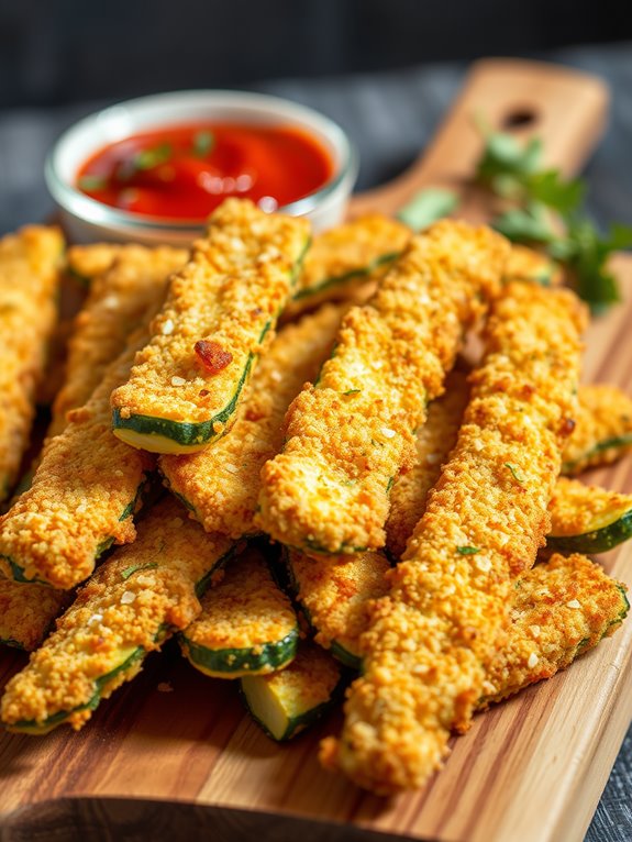 baked zucchini fries recipe