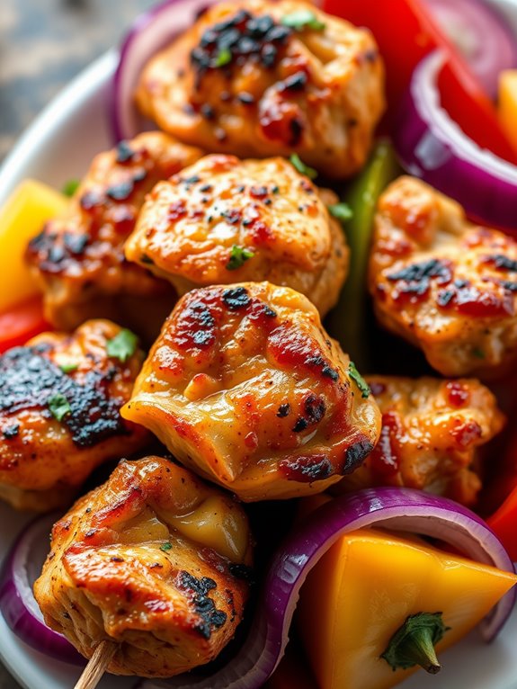 cajun chicken skewers recipe