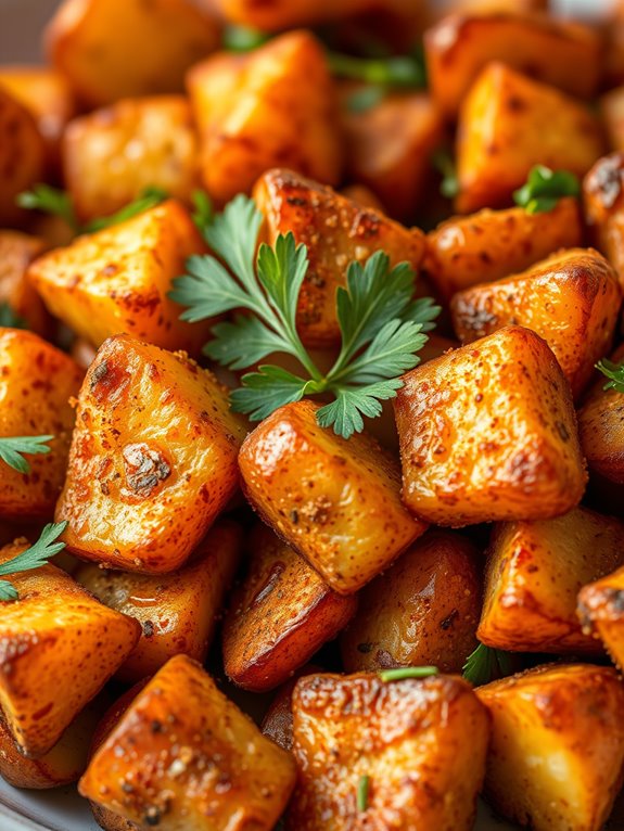 cajun flavored spicy potatoes recipe