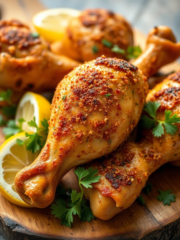 cajun seasoned chicken legs