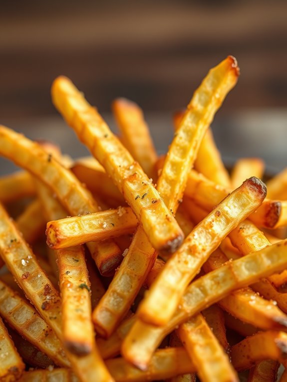 crispy air fried fries