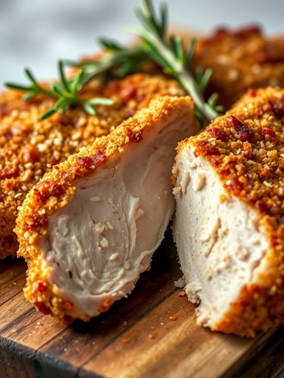 crispy air fried pork chops