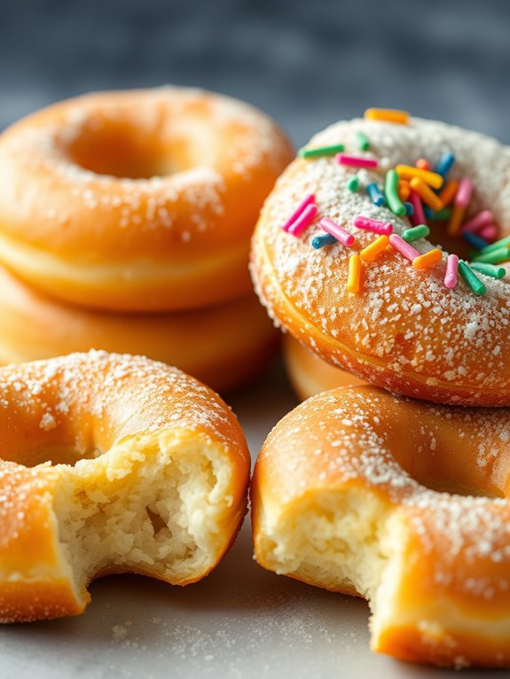 crispy air fryer donuts