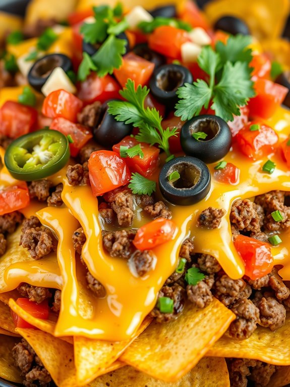 crispy air fryer nachos