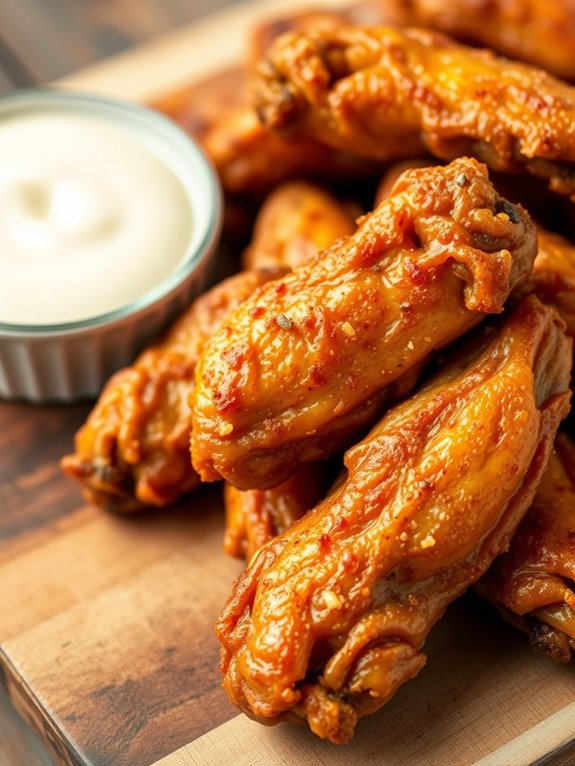 crispy air fryer wings