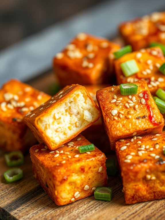 crispy and flavorful tofu