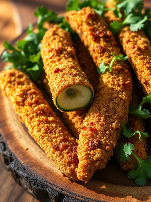 crispy baked zucchini sticks