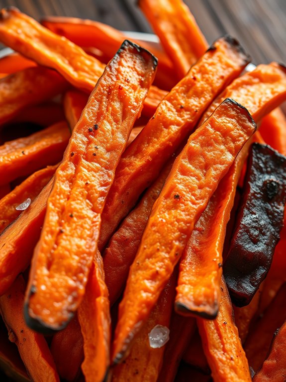 crispy flavorful sweet potato fries