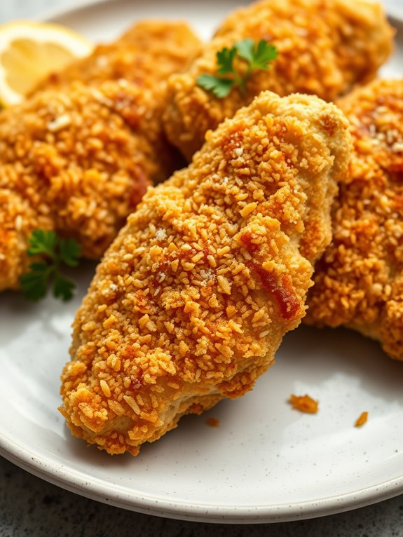 crispy fried chicken strips