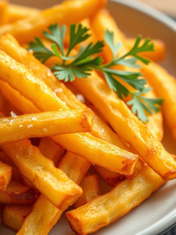 crispy golden homemade fries