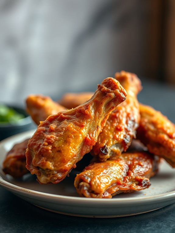 crispy roasted turkey wings