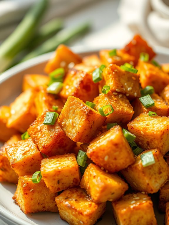 crispy tofu made effortlessly