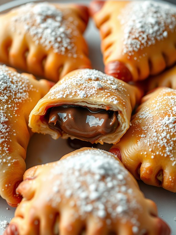 delicious nutella filled pastries