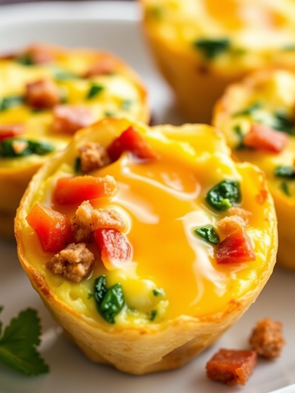 eggs baked in cups