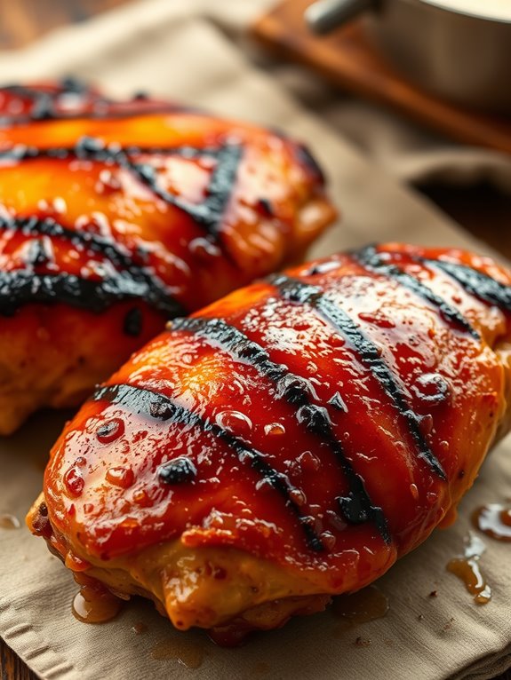 flavorful grilled chicken breasts