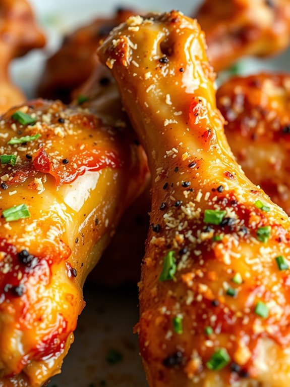 garlic parmesan chicken drumsticks