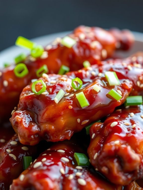 grilled spicy chicken wings