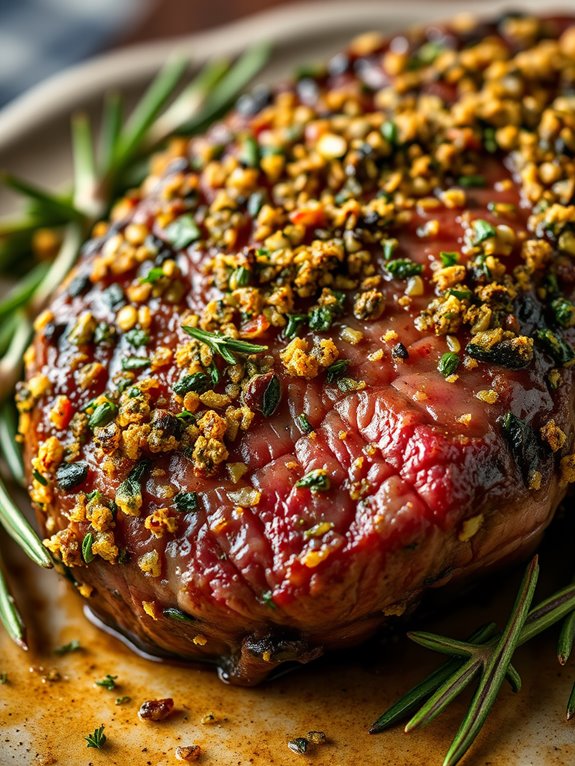 herb crusted filet mignon recipe