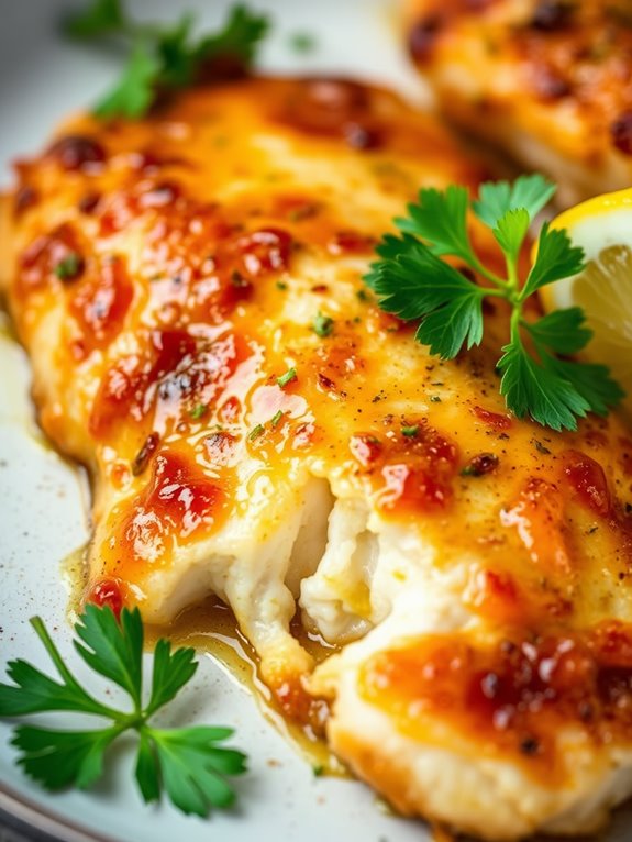 honey mustard glazed fish