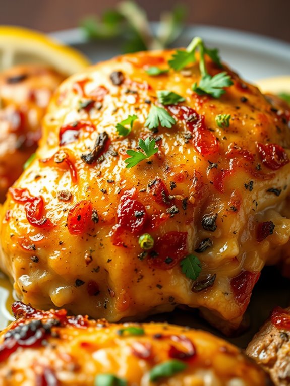 lemon herb marinated chicken