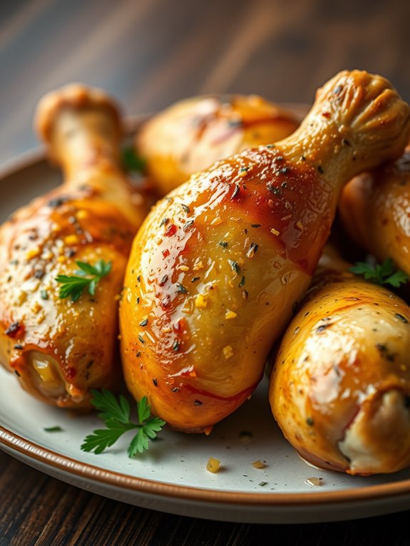 lemon seasoned chicken drumsticks