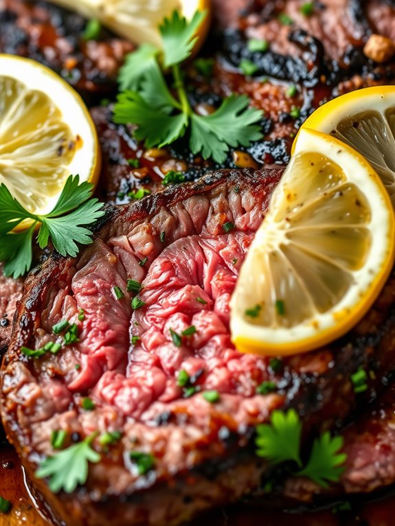 mediterranean seasoned skirt steak