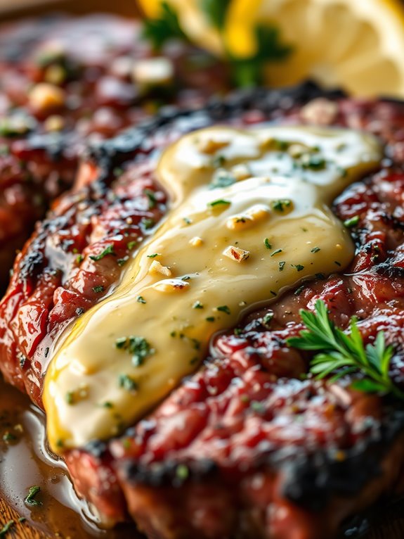 savory garlic butter steak