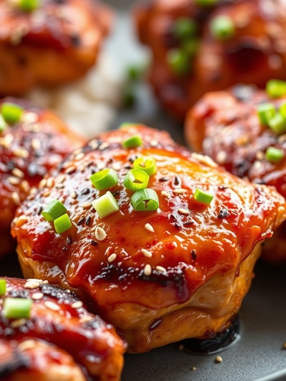 savory grilled asian chicken