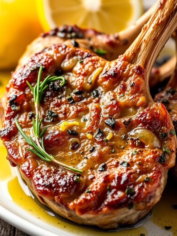 savory mediterranean lamb chops