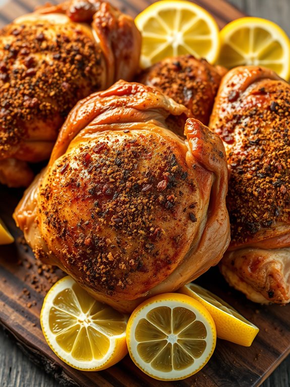 savory seasoned turkey thighs