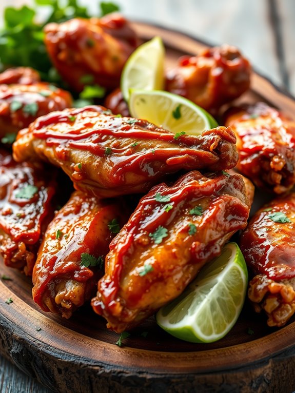 spicy citrus chicken wings