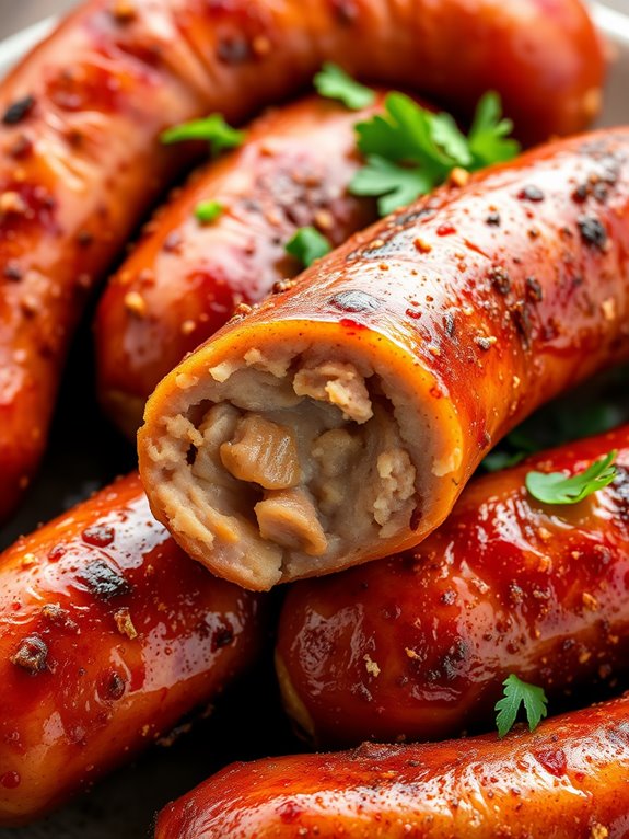 spicy southern style pork sausage