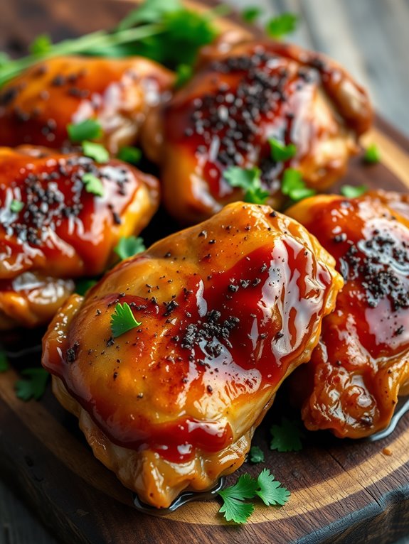 sweet and savory chicken