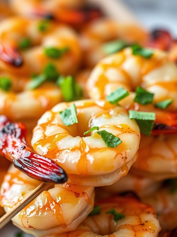 sweet and savory shrimp