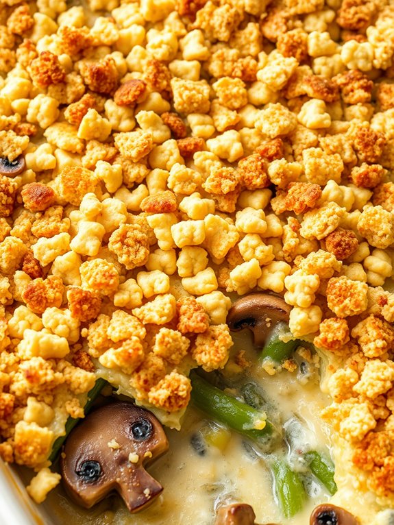amish casserole with mushrooms