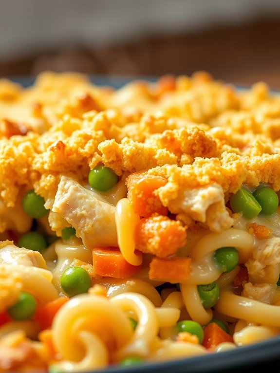 amish chicken noodle casserole