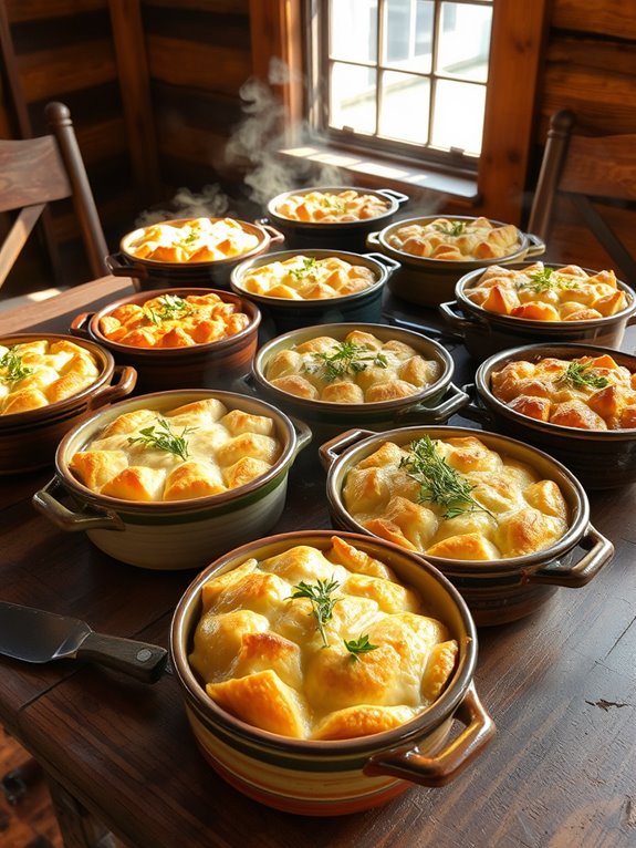 amish inspired casserole dishes