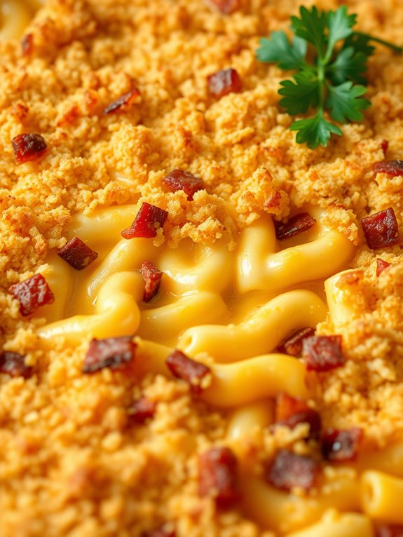 bacon cheddar macaroni casserole
