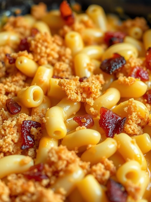 bacon macaroni cheese bake