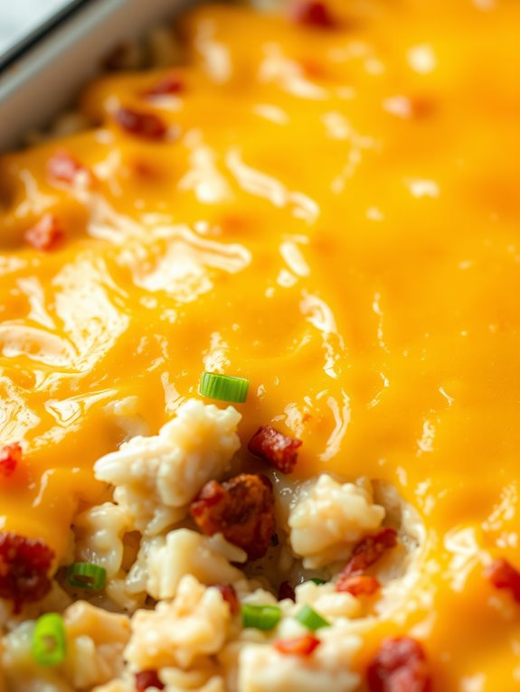 bacon ranch chicken casserole