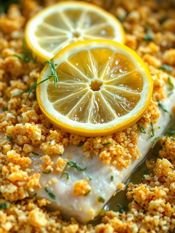 baked fish with lemon herbs