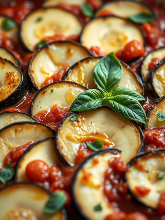 baked vegetable casserole dish