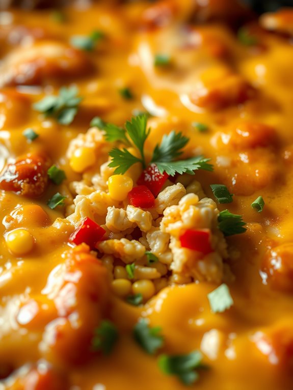 bbq chicken rice casserole