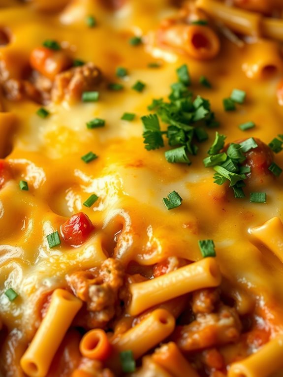 beef and cheese casserole