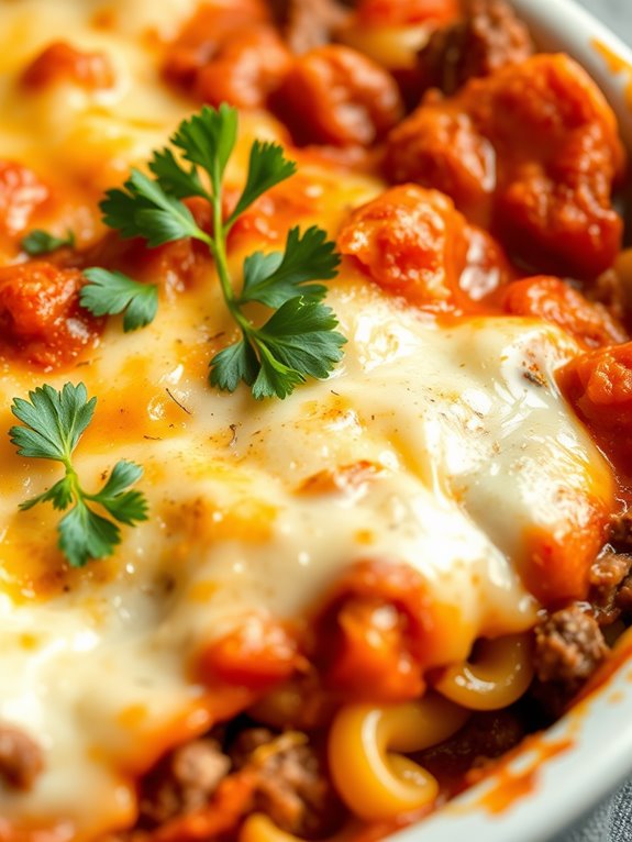 beef and pasta casserole