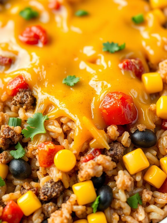 beef and rice casserole