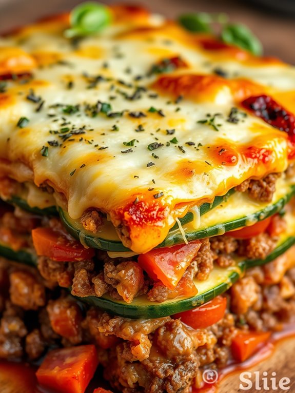 beef and zucchini casserole